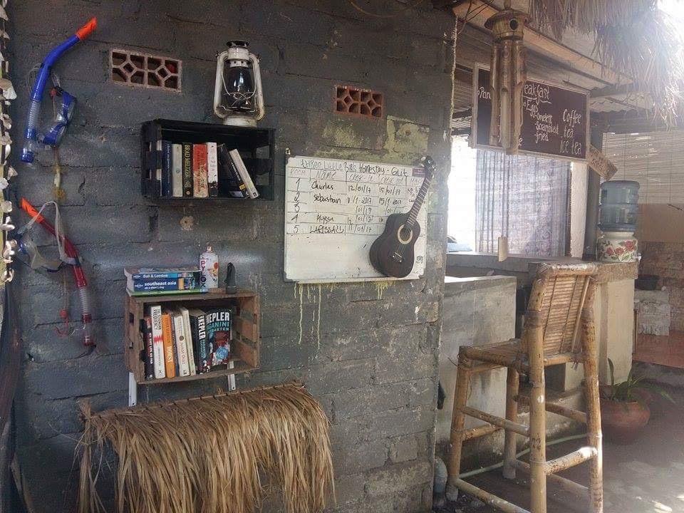 Three Little Birds Homestay Gili Trawangan Dış mekan fotoğraf